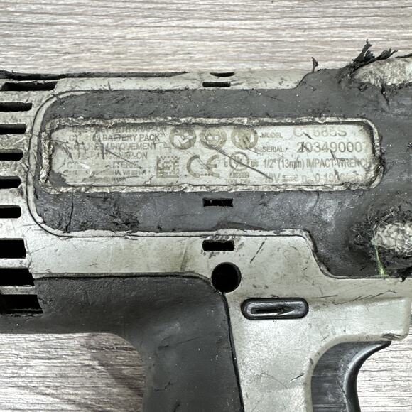 SNAP-ON CT885S 1/2" Grey/Black‎ Impact Wrench Tool Only For Parts - Picture 13 of 16